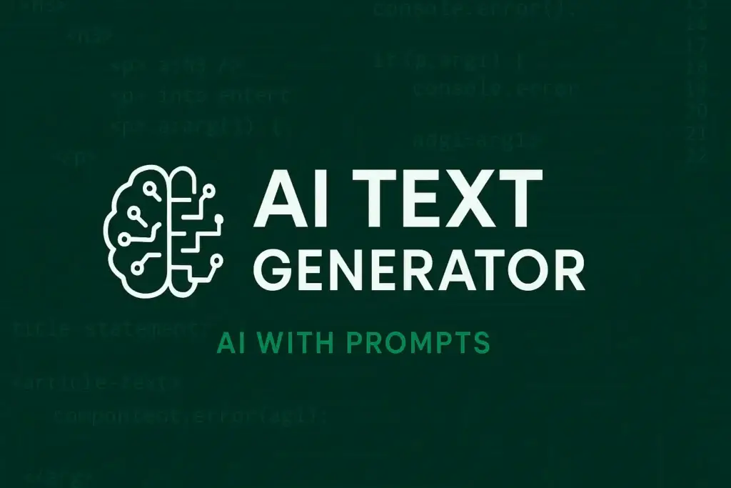 AI text generators