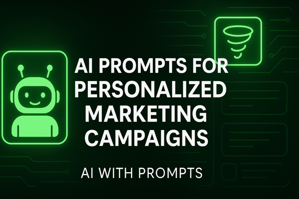 AI Prompts for Personalized Marketing Campaigns