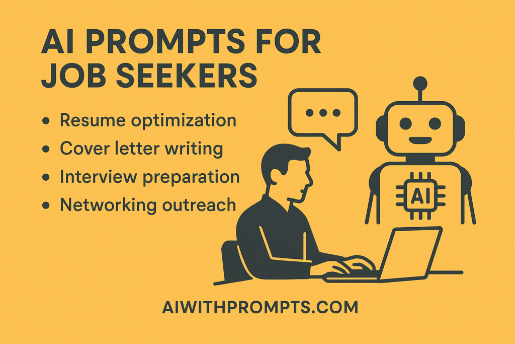 AI prompts for job seekers