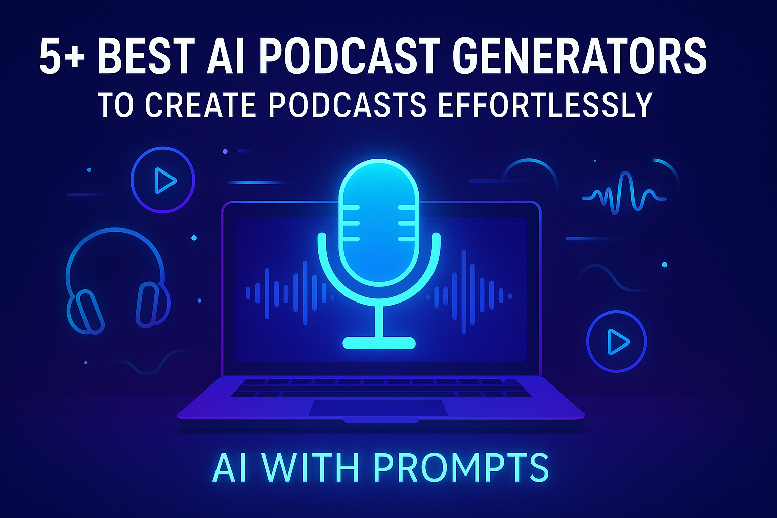 5+ Best AI Podcast Generators to Create Podcasts Effortlessly